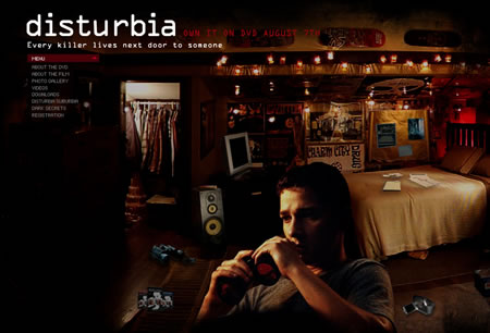 Disturbia film site